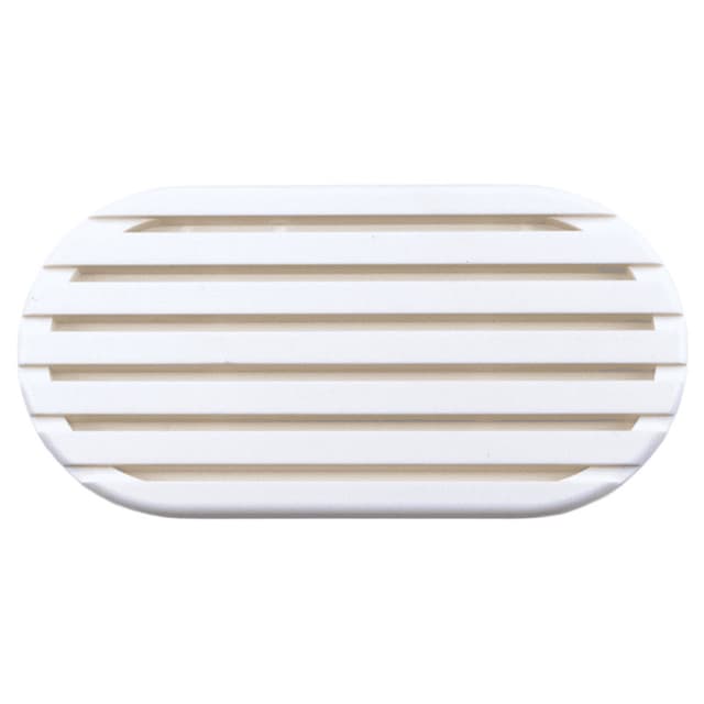 3-9/16" Plastic Air Ventilator, White