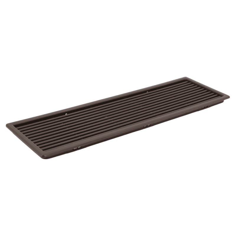 12-3/16" Plastic Air Ventilator, Brown