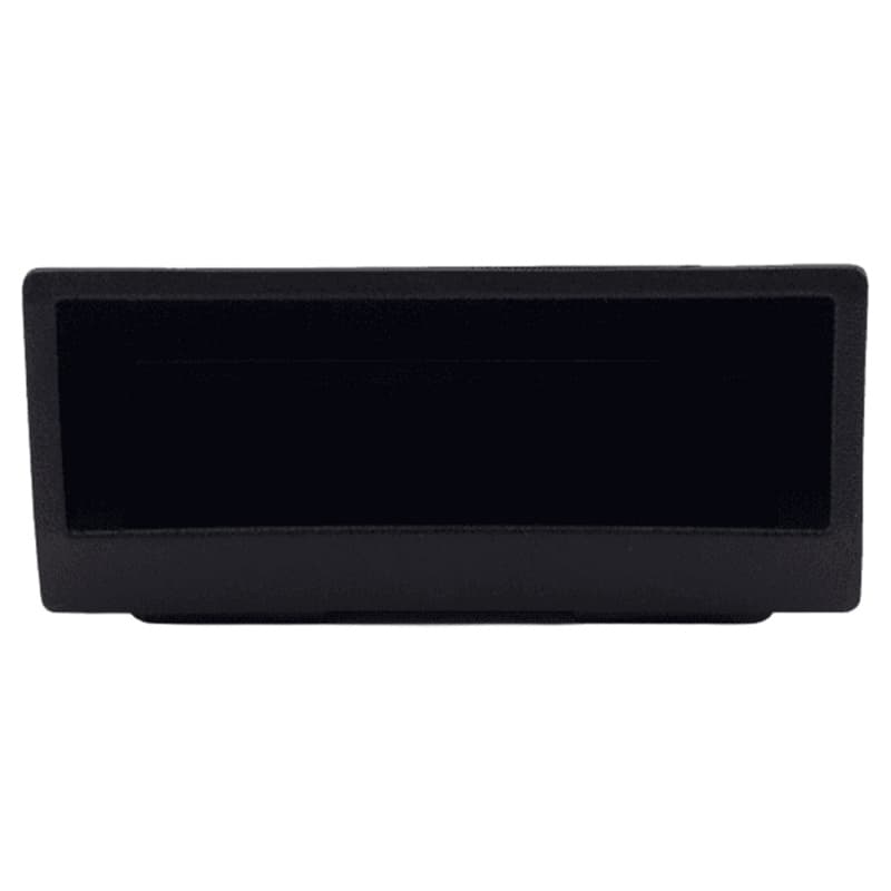 3-15/16" Recessed Flush Pull, Black