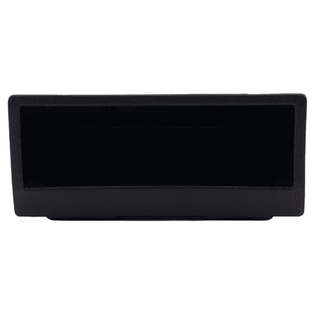 3-15/16" Recessed Flush Pull, Black
