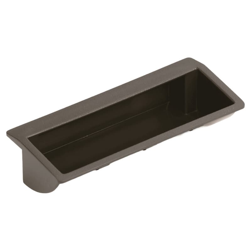 3-15/16" Recessed Flush Pull, Brown