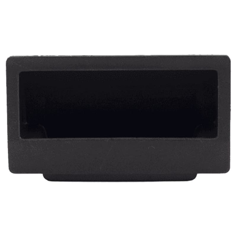 2-3/4" Recessed Flush Pull, Brown