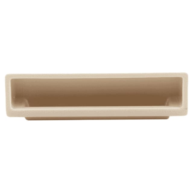 3-15/16" x 1" Recessed Flush Pull, Ivory