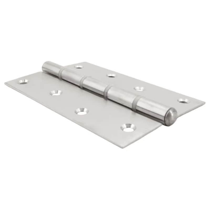 82mm x 127mm Butt Hinge, Satin Stainless Steel