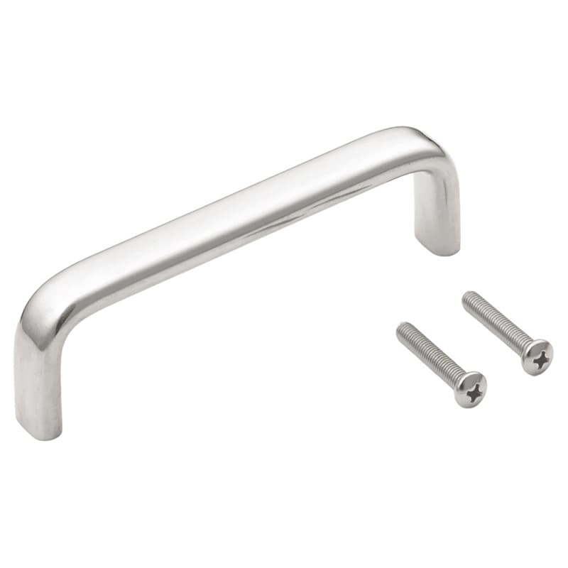 4-7/16" Cabinet Handle Pull, Mirror