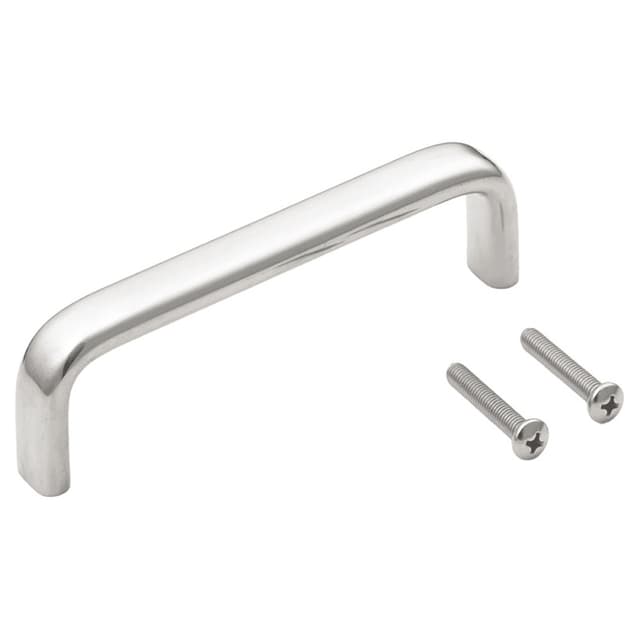 4-7/16" Cabinet Handle Pull, Mirror