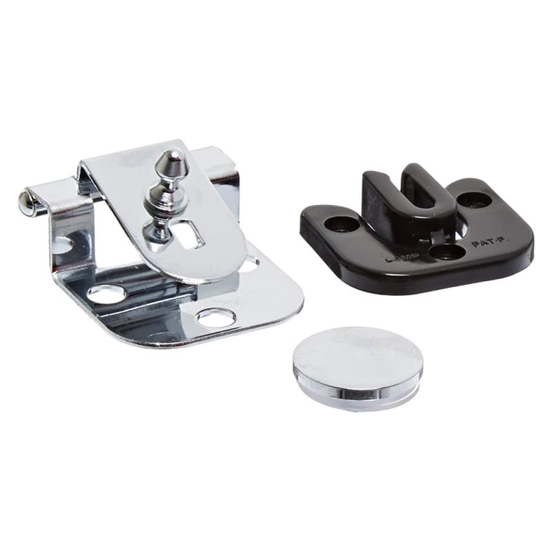 Inset Glass Door Hinge with Rounded Plate, 64.5mm Open Width Chrome