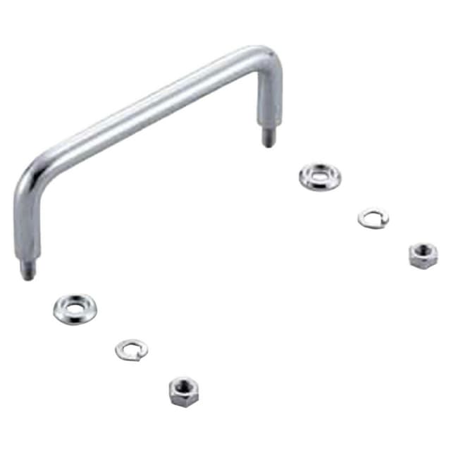 3-15/16" x 1-3/16" Wire Cabinet Pull, Mirror