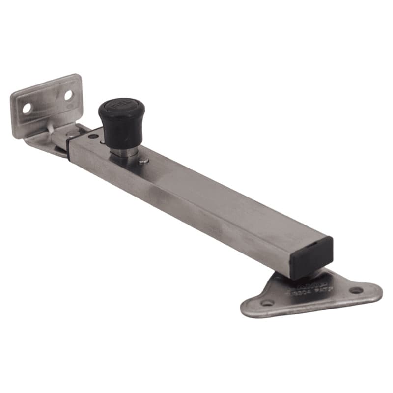 195mm Lid Stay with Lock, Satin