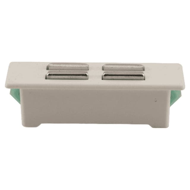 Snap-In Magnetic Catch, White