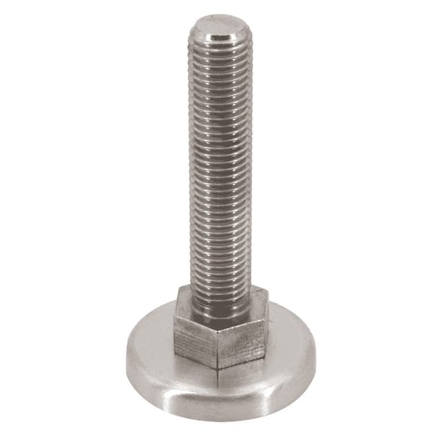 50mm Stainless Steel Leg Leveler, Satin