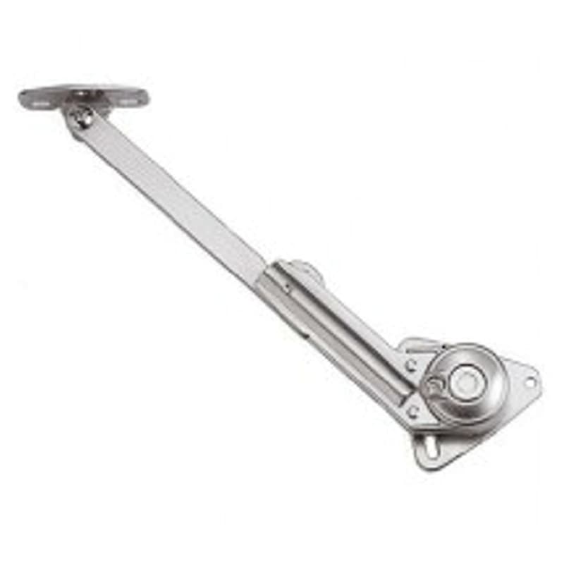 Right Hand Adjustable Soft-Down Lid Stay, Nickel-Plated 20/Box