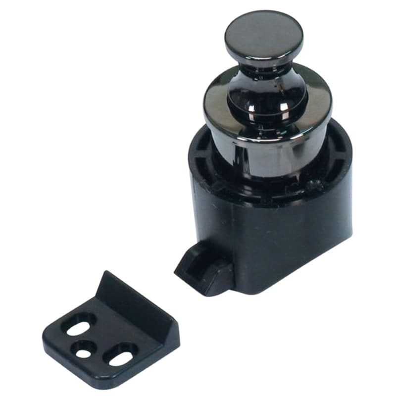 PKL08 Push Knob, Black Nickel