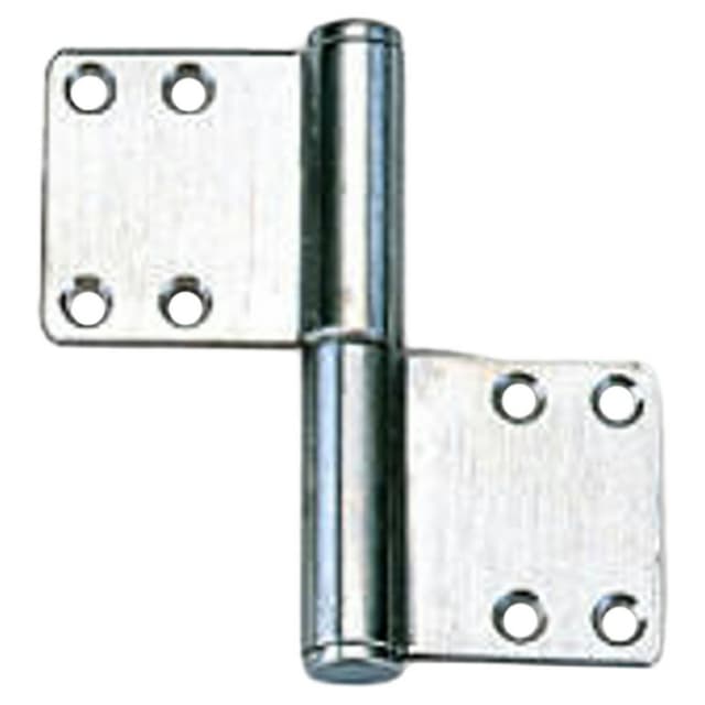 102mm Lift Off Butt Hinge, Satin