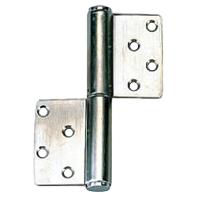 127mm Lift Off Butt Hinge, Satin