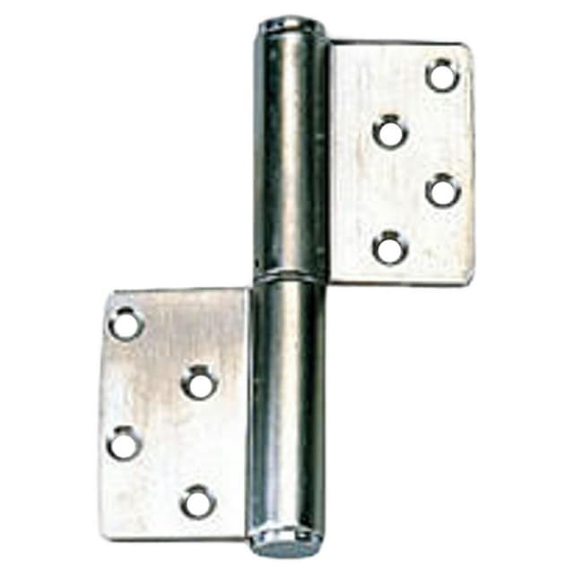 127mm Lift Off Butt Hinge, Satin