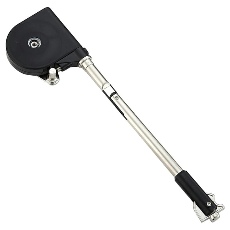 Short-Arm Soft-Down Stay, Nickel/Black
