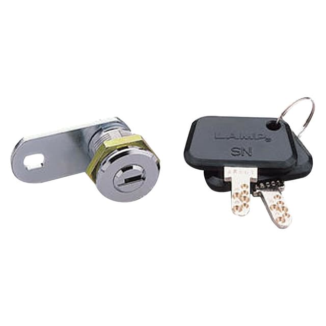 Sheet Metal Cam Lock, Chrome, Keyed Different