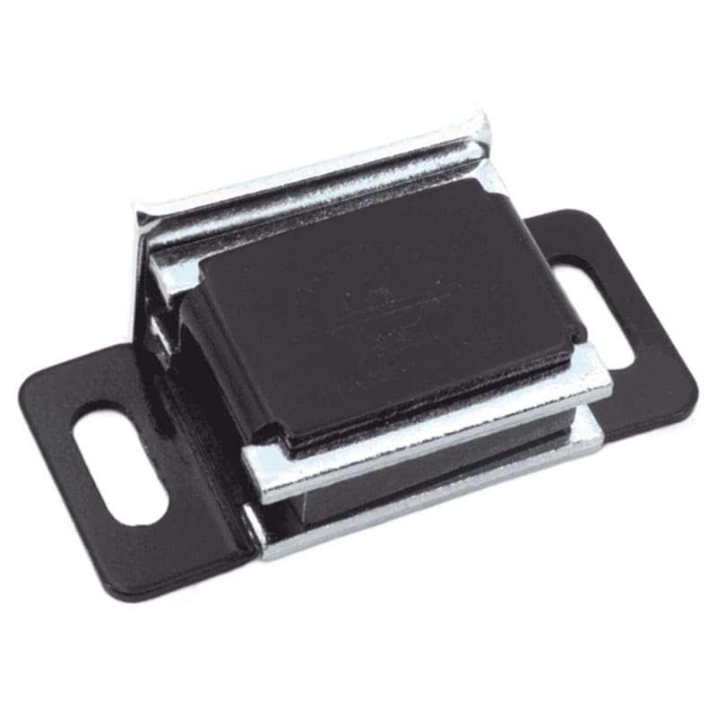 30mm Magnetic Catch, Brown Baked Lacquer/Chrome