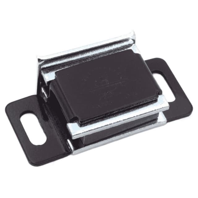 30mm Magnetic Catch, Brown Baked Lacquer/Chrome