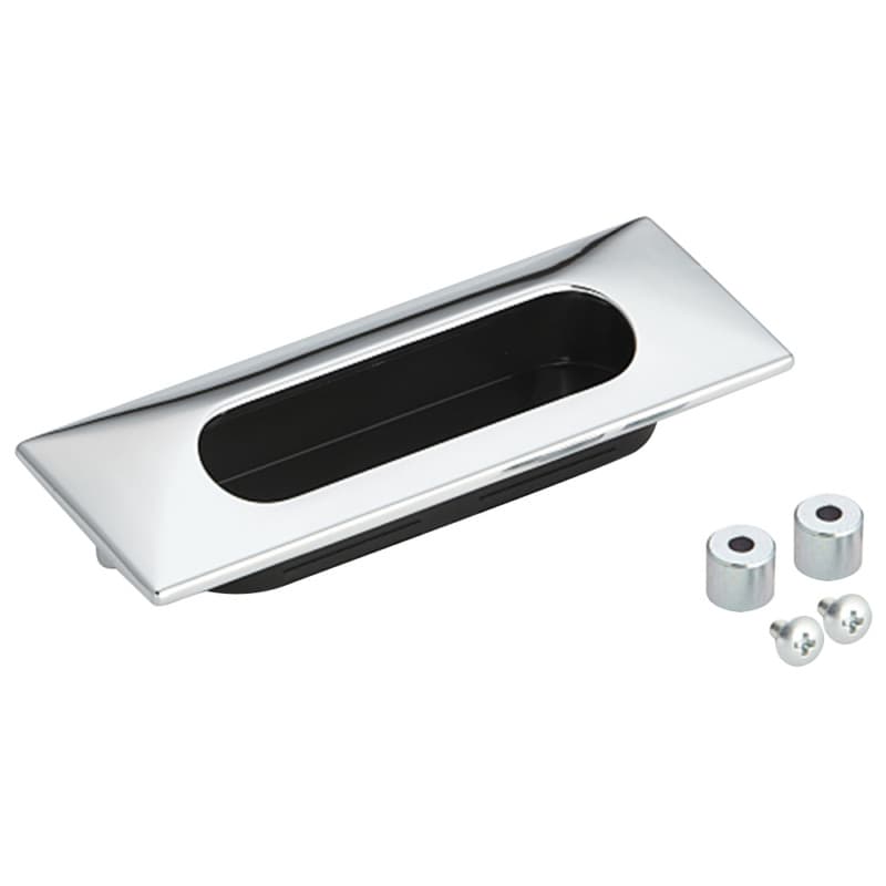 4-9/16" Flush Pull, Chrome