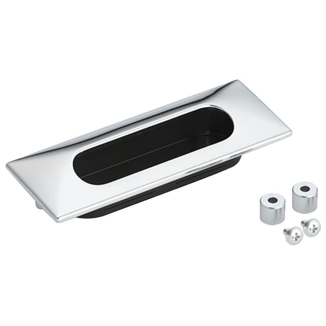 4-9/16" Flush Pull, Chrome