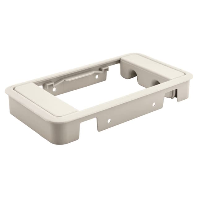 Sugatsune, Rectangular Cable Grommet V2000 Series, 1-Piece Plastic