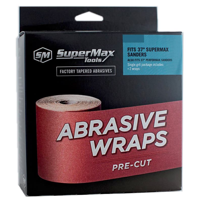 36 Grit Aluminum Oxide Abrasive Wrap for 37" Drum Sander
