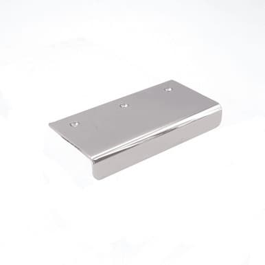 90mm 304 Stainless Steel Edge Pull, Mirror