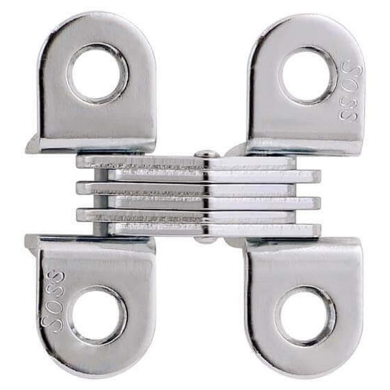 11/16" 303 Invisible Hinge, Satin Chrome