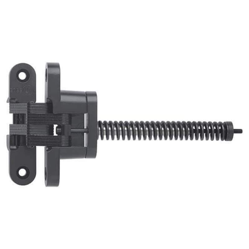 1-3/8" 416IC Invisible Hinge Closer, Black