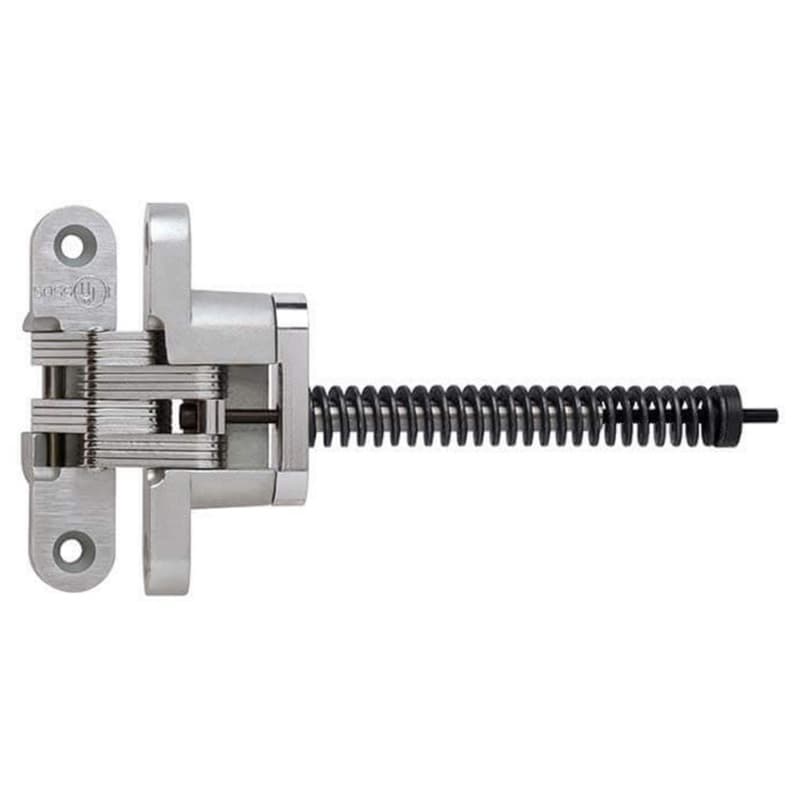 1-3/8" 416IC Invisible Hinge Closer, Satin Chrome