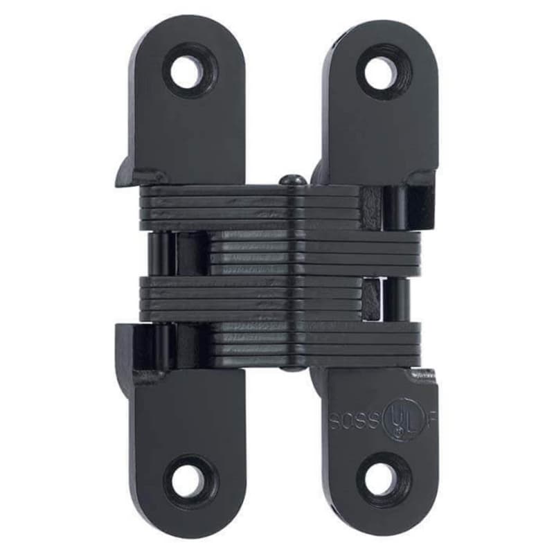 1-3/8" 416 Invisible Hinge, Black