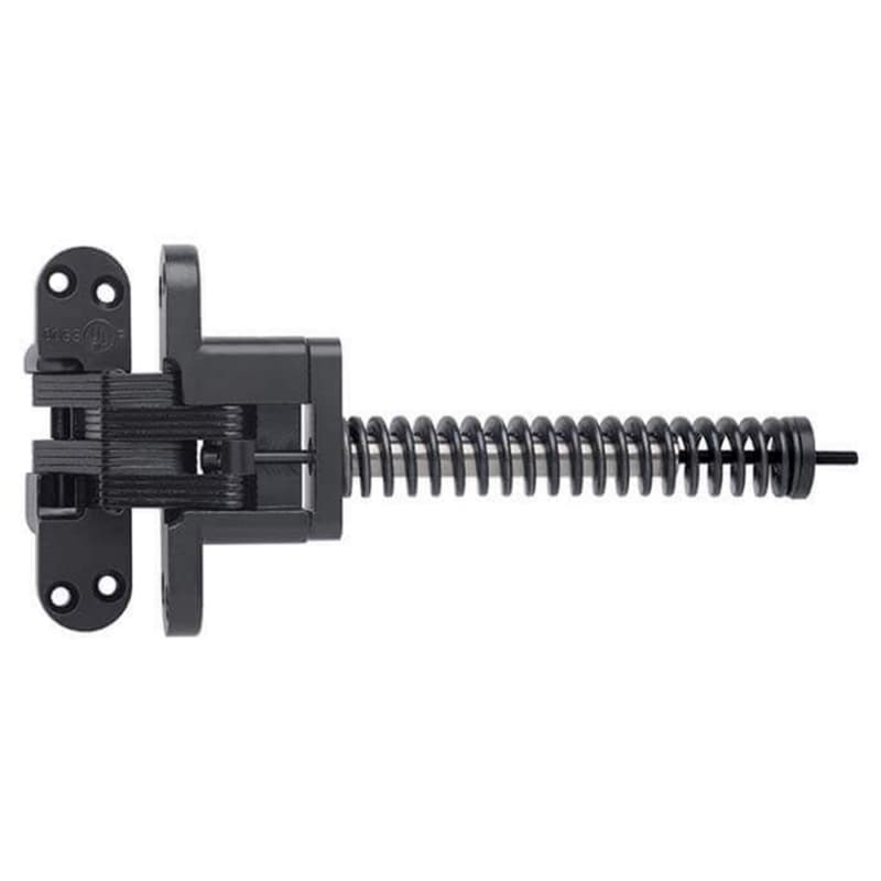 1-3/4" 418IC Invisible Closer Hinge, Black