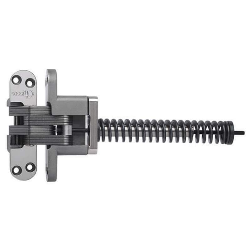 1-3/4" 418SSIC Invisible Closer Hinge, Bright Stainless Steel