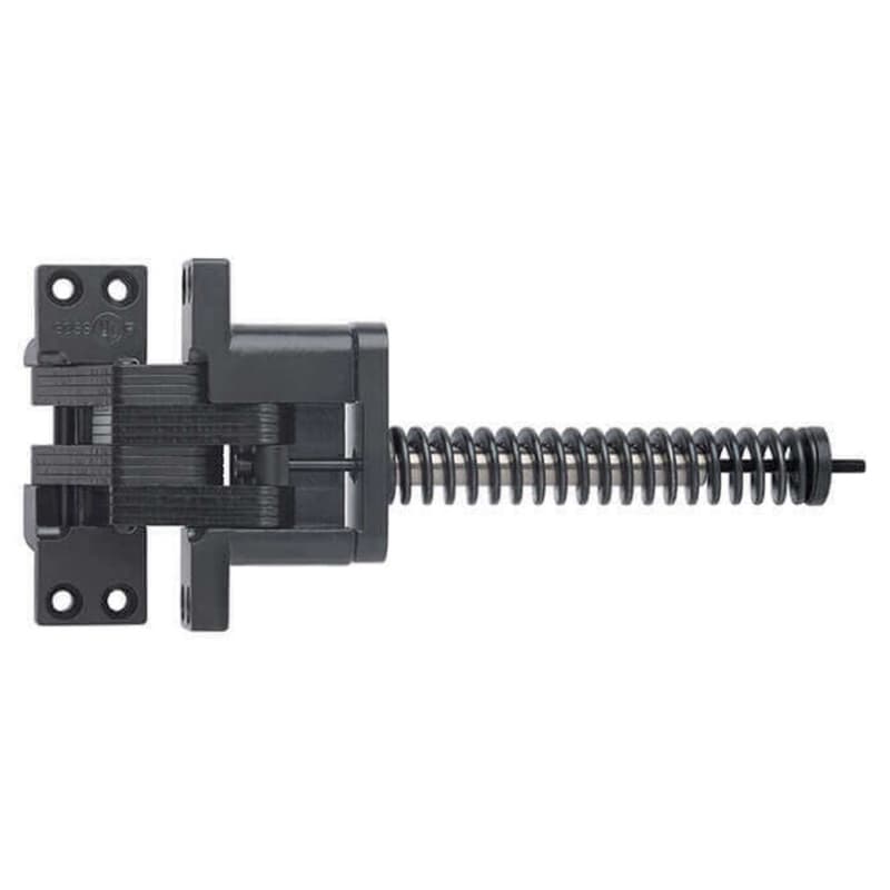 420IC Invisible 180° Opening Closer Hinge, Black