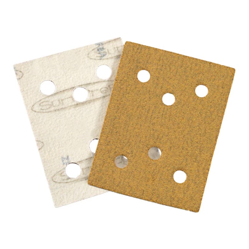 3" x 4" 80 Grit Aluminum Oxide Paper Abrasive Sheet