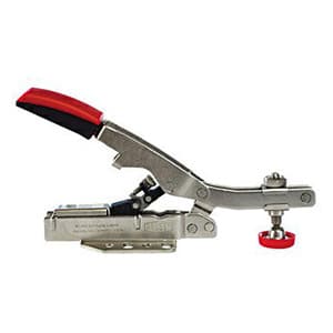 1-9/16" Auto-Adjust Horizontal Toggle Clamp, 1/2" - 1-1/4" Throat Depth