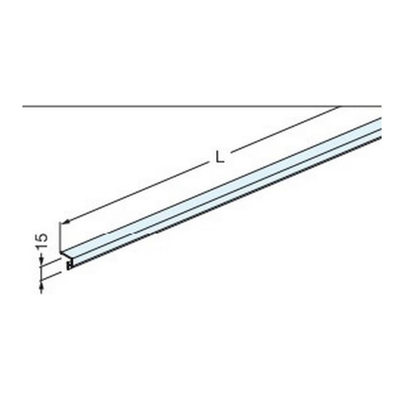 Top Cover for Fluqs Wall Shelving System, Anodized