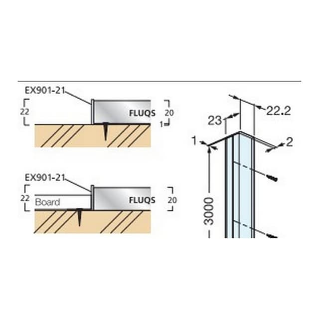 Fluqs Corner Angle Plate, Anodized