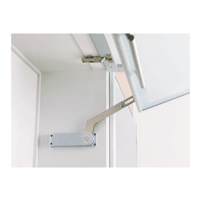 Horizontal Soft Closing Bi-Fold Mechanism with 3.6lb., Light Gray