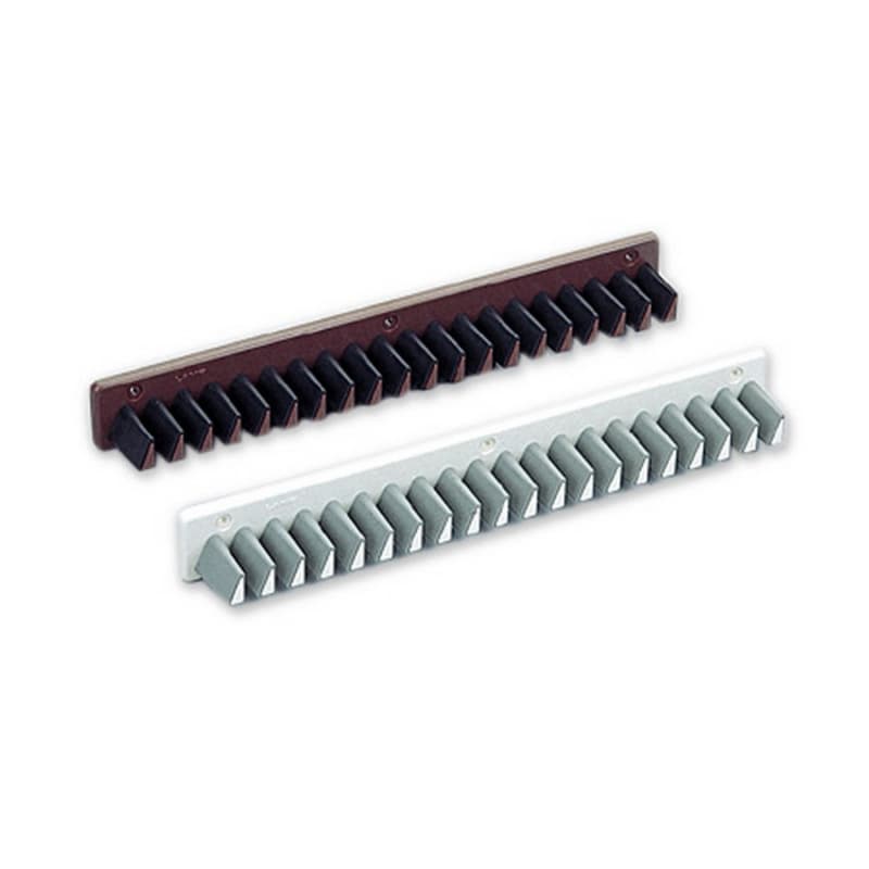 37mm Tie Rack, Gray Finish