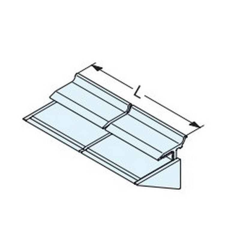 685mm Level Adjustable Shelving Shelf Bracket for Glass, Anodized/Gray