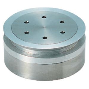 60mm Flush Mount Type Glass Standoff, Satin Stainless Steel