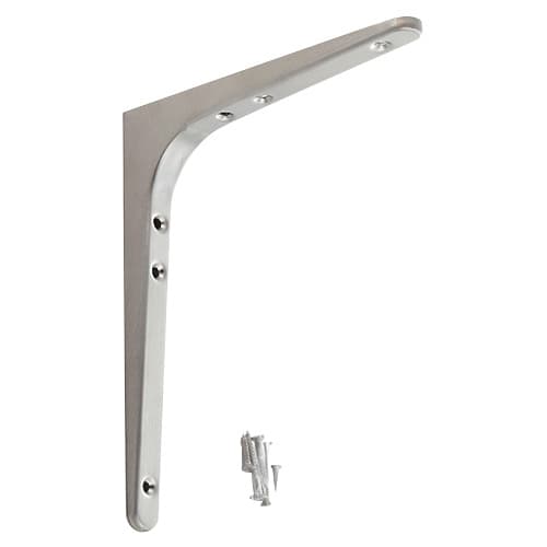 400 x 30 x 480mm Shelf Bracket, Satin Finish