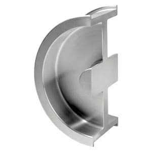 49mm Sliding Door Handle Pull, Satin Stainless Steel