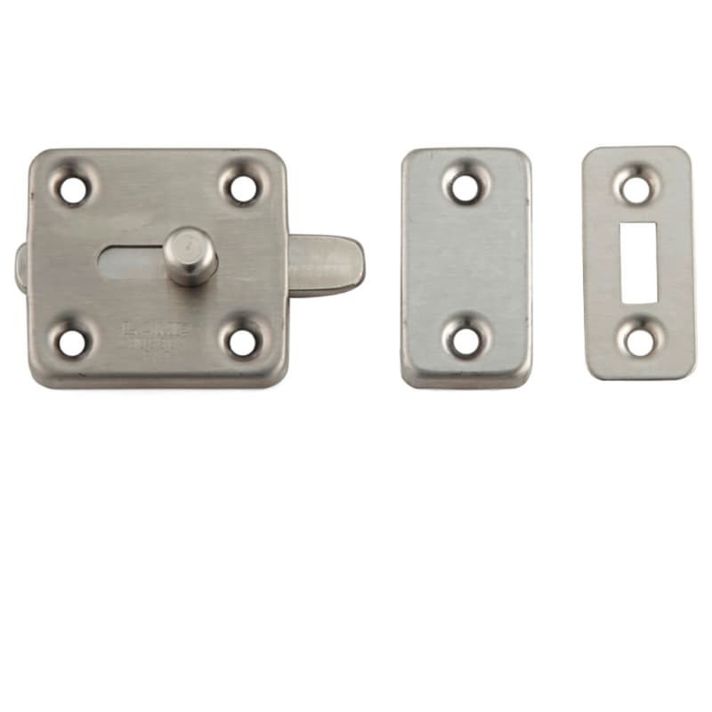 35mm Slide Bolt, Satin Stainless Steel