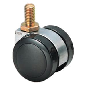 52.5mm Threaded Bolt Twin Wheel Caster