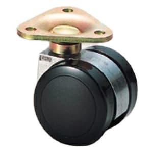 52.5mm Plate Type Twin Wheel Caster