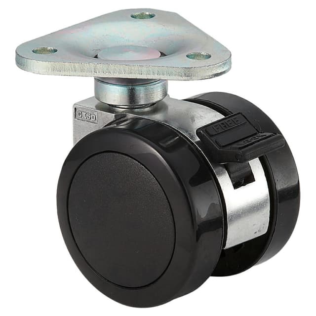 Sugatsune Twin Wheel Caster, GX-50 Plate Type